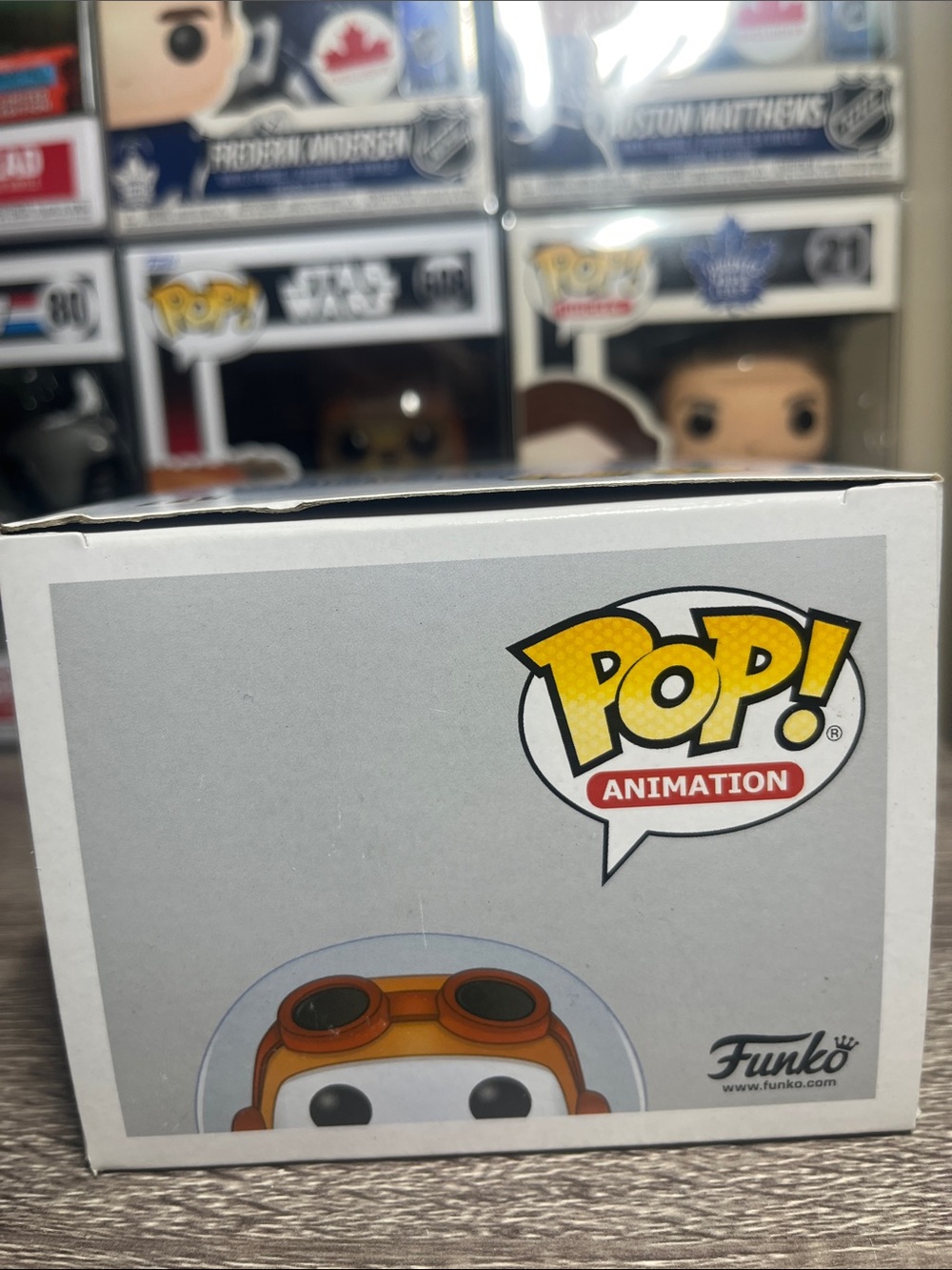 Funko Peanuts Astronaut Snoopy - Orange, White, Black - Picture 5 of 6